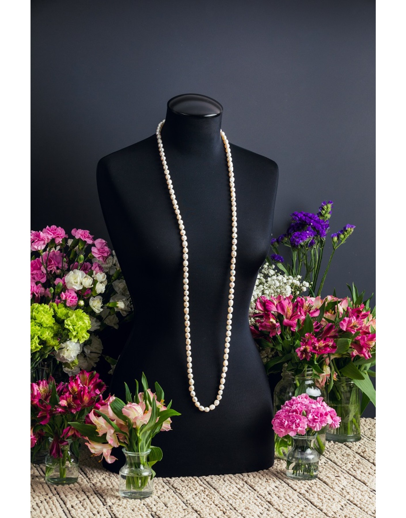 Two A Fashion Jewelry | Long Pearl Necklace